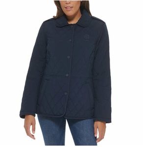 Tommy Hilfiger Ladies Quilted Jacket - DARK BLUE ( Navy )